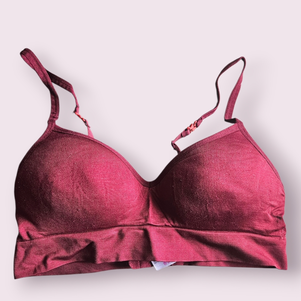 Flirtitude Deep Red Bralette